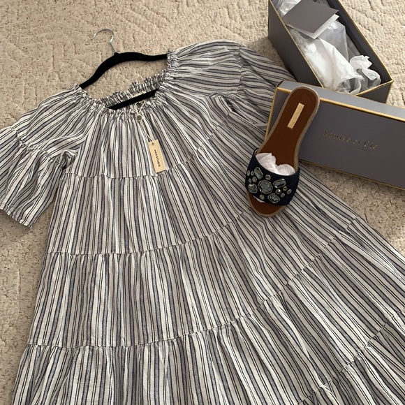 Max Studio Linen\Cotton Blend Dress - Picture 10 of 10